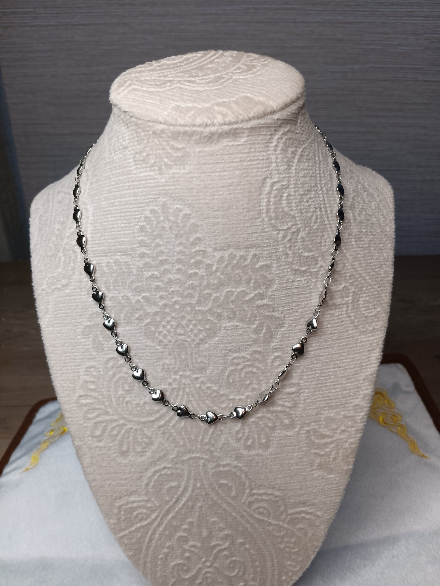 Stainless Steel Necklace and Bracelet Set for Women