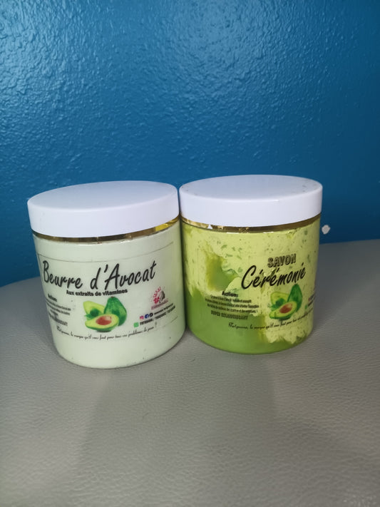 savon ceremonie et beurre d'avocat kit